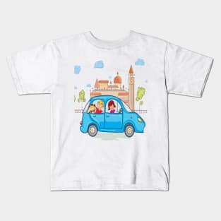 Car Ride Kids T-Shirt